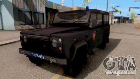 Land Rover Defender Gendarmerie, Which für GTA San Andreas