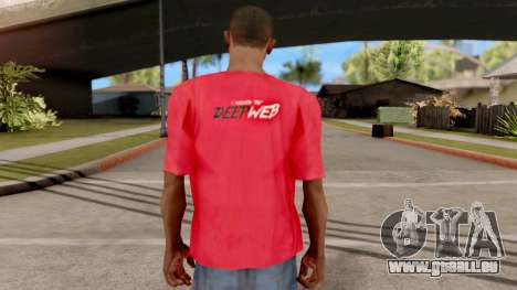 Deep Web T-Shirt für GTA San Andreas