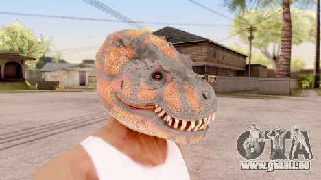 Die Dinosaurier-Maske für GTA San Andreas