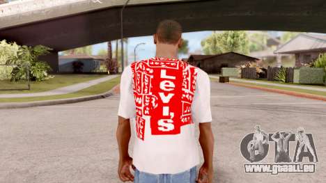 Levis T-shirt pour GTA San Andreas