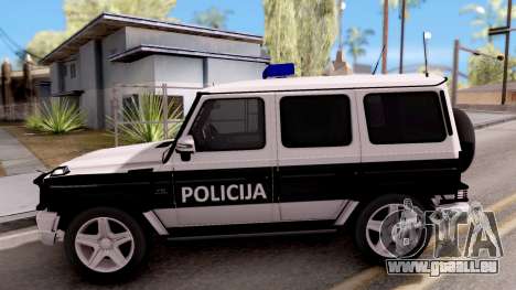 Mercedes-Benz G65 AMG BIH Police Car für GTA San Andreas