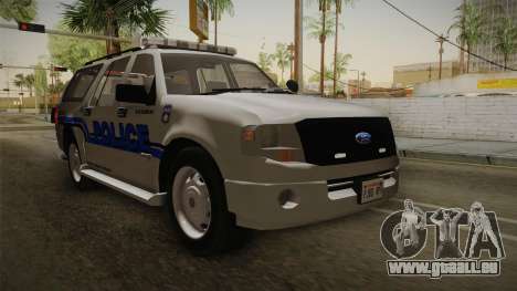 Ford Expedition 2013 SAWPD pour GTA San Andreas