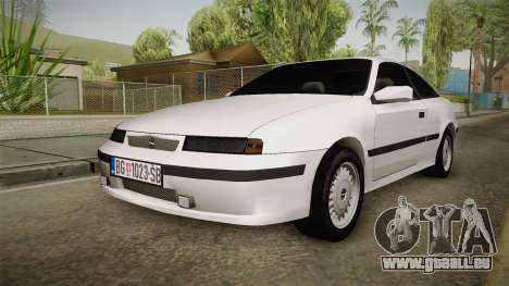 Opel Calibra Mafia pour GTA San Andreas