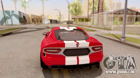 Dodge Viper GTS pour GTA San Andreas