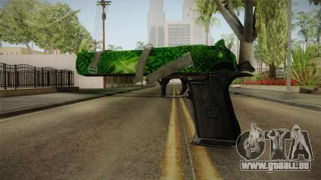 Green Desert Eagle pour GTA San Andreas