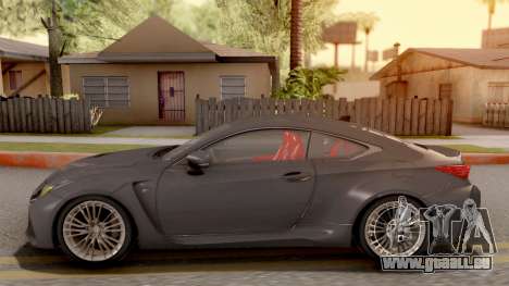 Lexus RC F für GTA San Andreas