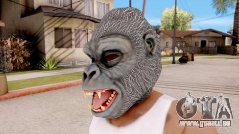 Le Masque De Gorille pour GTA San Andreas