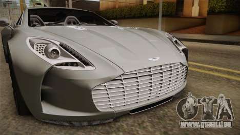 Aston Martin One-77 v2 pour GTA San Andreas
