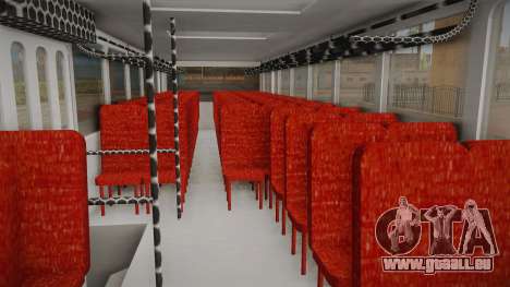 Huanghai DD6111CT Suburban Bus Red pour GTA San Andreas