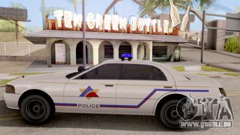 Dundreary Admiral Hometown PD 2009 pour GTA San Andreas