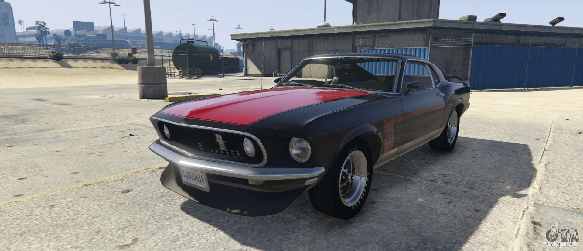 Gta 5 ford mustang replace фото 117