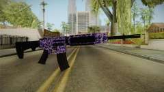 Tiger Violet M4 pour GTA San Andreas