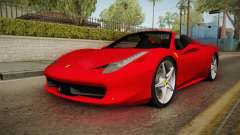 Ferrari 458 Spider pour GTA San Andreas