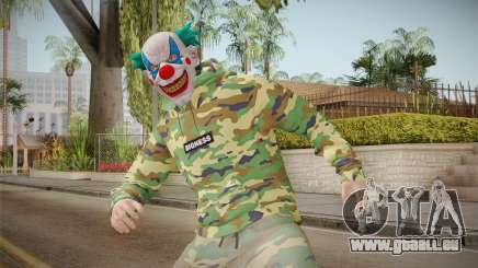 Skin GTA Online Clown Camouflaged pour GTA San Andreas