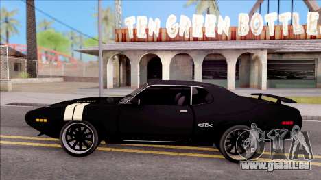 Plymouth GTX Roadrunner 1972 Fate Of Furious 8 für GTA San Andreas