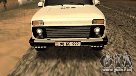 Lada Niva Urban Armenian für GTA San Andreas