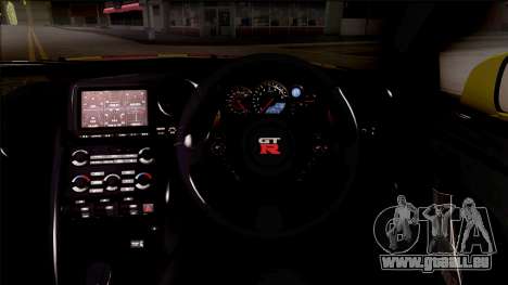 Nissan GT-R R35 Itasha COG LW Performance pour GTA San Andreas