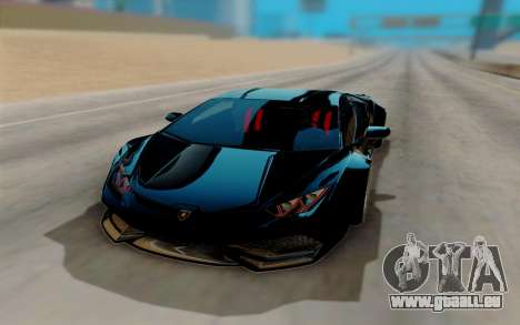 Lamborghini Huracan Custom pour GTA San Andreas