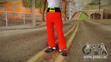 Die roten Hosen-Weihnachtsmann für GTA San Andreas