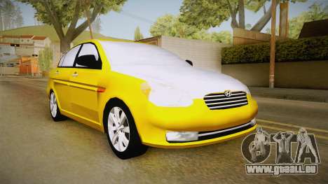 Hyundai Accent 2011 für GTA San Andreas