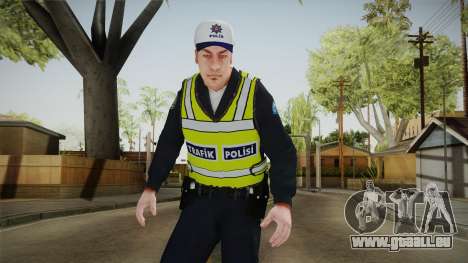 Turkish Traffice Police Officer-Long Sleeves für GTA San Andreas