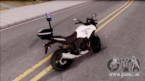 Honda CB500X Turkish Traffic Police Motorcycle für GTA San Andreas