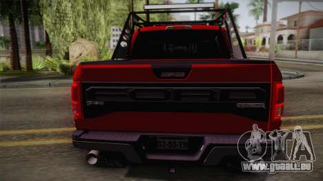 Ford F-150 Raptor 2017 pour GTA San Andreas