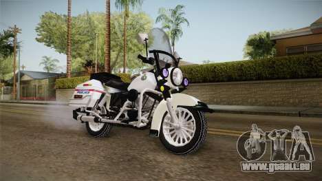 Harley-Davidson Police Bike YRP für GTA San Andreas