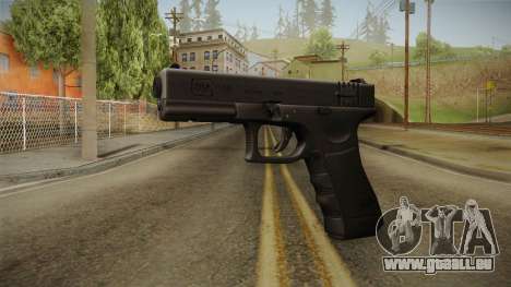 Glock 18 3 Dot Sight Blue pour GTA San Andreas