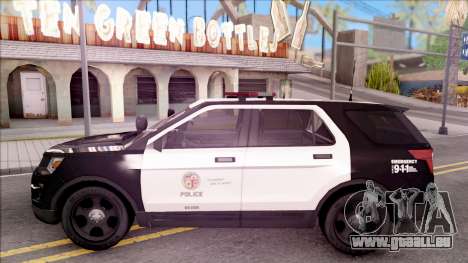 Ford Explorer Police Interception pour GTA San Andreas