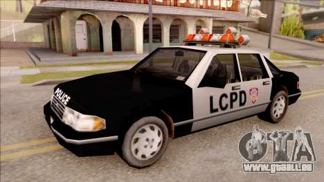 Police Car from GTA 3 für GTA San Andreas