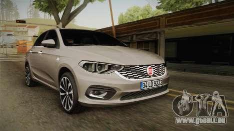 Fiat Egea Tipo 2016 pour GTA San Andreas