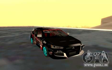 Mitsubishi Lancer Evolution pour GTA San Andreas