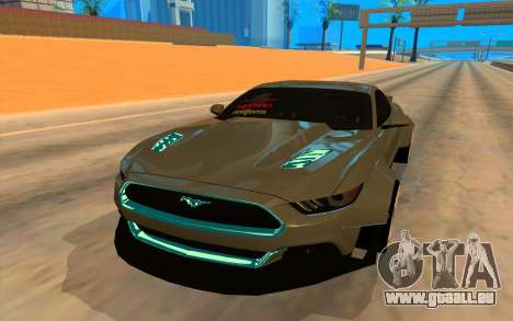 Ford Mustang Azure Inferno für GTA San Andreas
