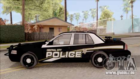 Ford Crown Victoria Central City Police für GTA San Andreas