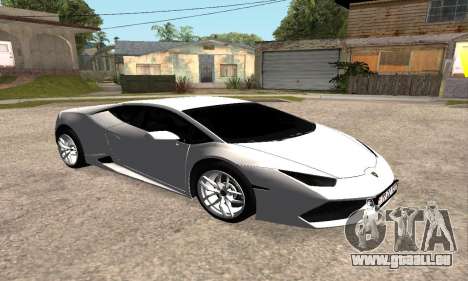 Lamborghini Huracan 2014 Armenian pour GTA San Andreas