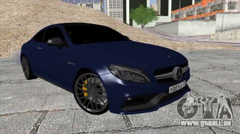 Mercedes-Benz C63 Coupe Rashid Edition für GTA San Andreas