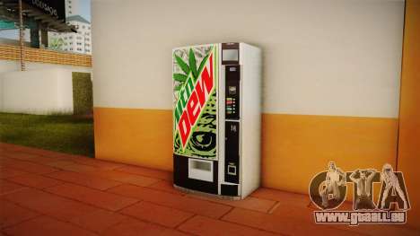 Les nouveaux distributeurs automatiques de Rosée pour GTA San Andreas