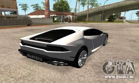 Lamborghini Huracan 2014 Armenian für GTA San Andreas