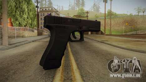 Glock 18 3 Dot Sight Ultraviolet Indigo für GTA San Andreas