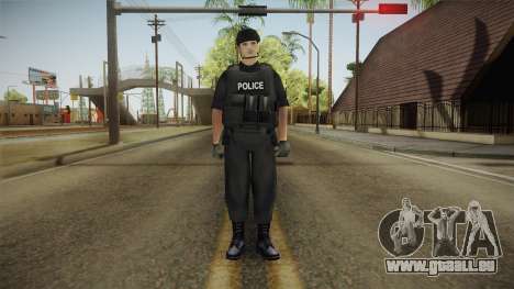 New SWAT Skin pour GTA San Andreas