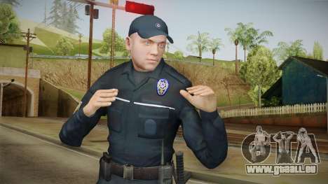 Turkish Police Officer Long Sleeves pour GTA San Andreas