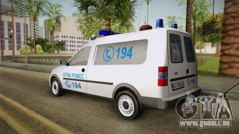 Opel Combo Ambulance pour GTA San Andreas
