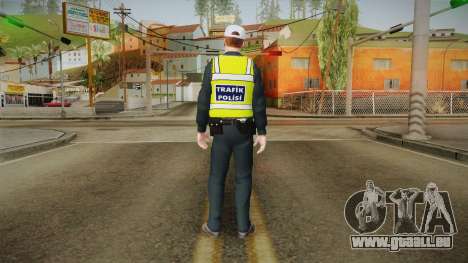 Turkish Traffice Police Officer-Long Sleeves pour GTA San Andreas