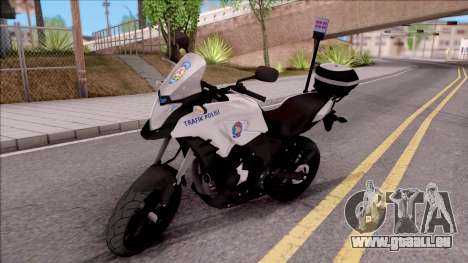 Honda CB500X Turkish Traffic Police Motorcycle pour GTA San Andreas