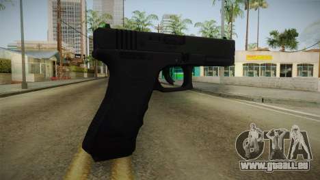 Glock 18 3 Dot Sight Green pour GTA San Andreas