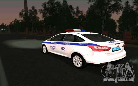 Ford Focus Police für GTA San Andreas