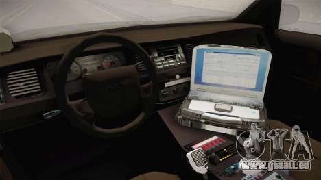 Ford Crown Victoria PI Stealth YRP pour GTA San Andreas