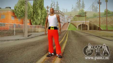 Pantalon rouge du père Noël pour GTA San Andreas