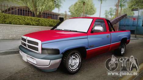 Dodge Ram 2500 Towtruck pour GTA San Andreas